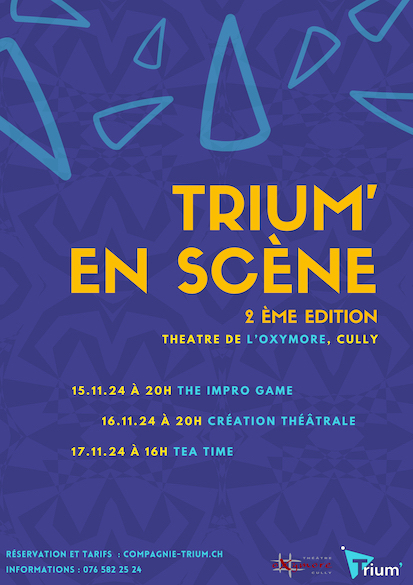 Trium' en Scene 2ème édition